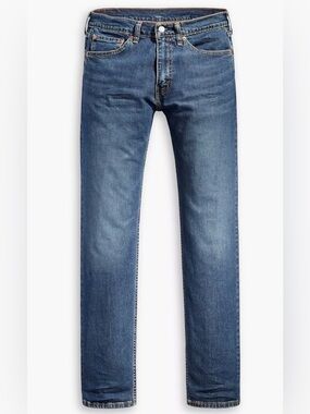 Levi’s Men’s 505 Regular Fit Straight Leg Stretch Jeans 34x32 Medium Wash NWT